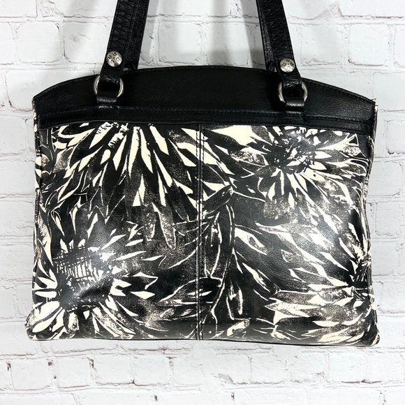 Patricia Nash  Black and White Floral Women's Bag - Picture 3 of 15